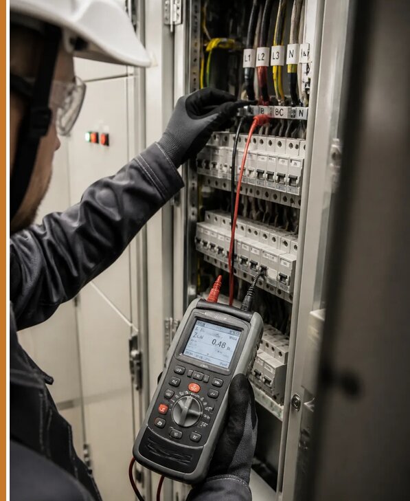 Измерение цепи фаза ноль в Грозном от 1026 р. | Авеста ОТиПБ