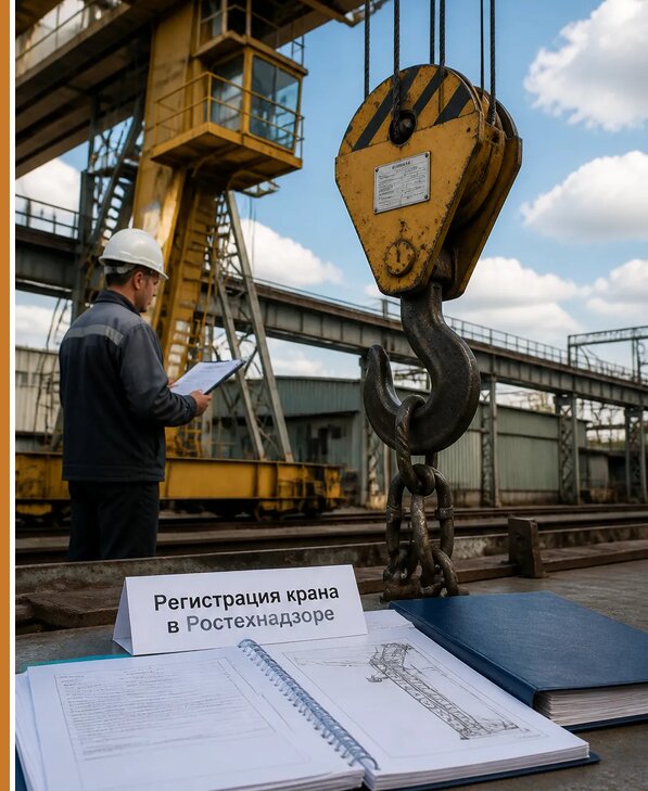 Регистрация крана в Ростехнадзоре в Грозном от 15392 р. | Авеста ОТиПБ